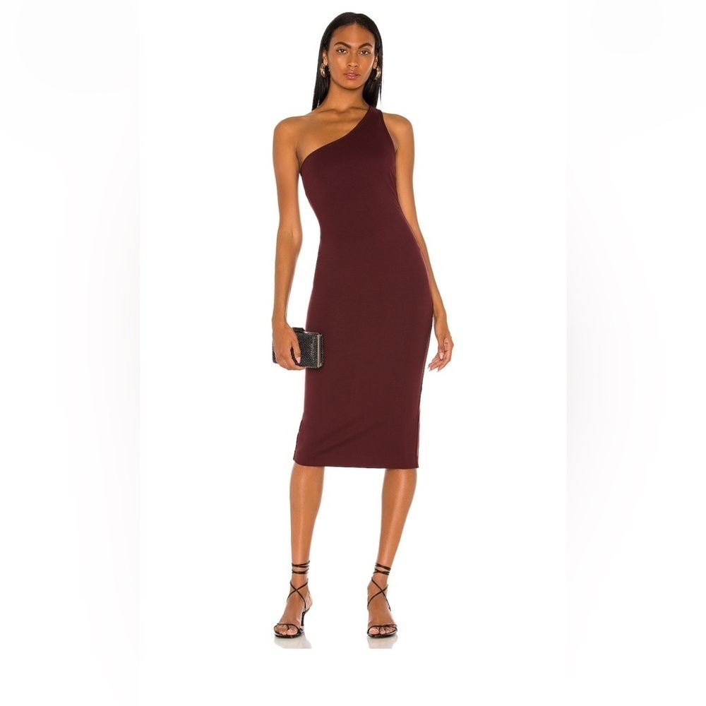 LPA Adila Dress in Burgundy, size XS